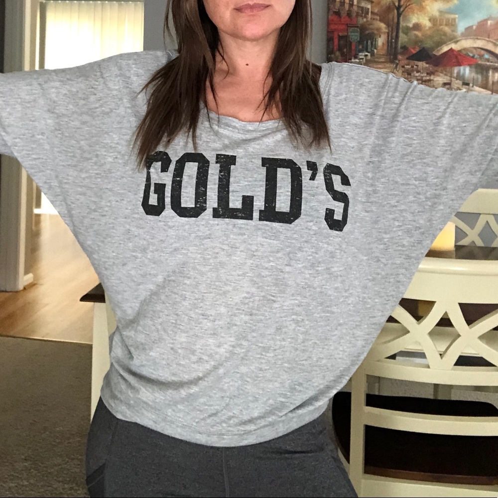 Gold’s Gym Long-Sleeved T 💪